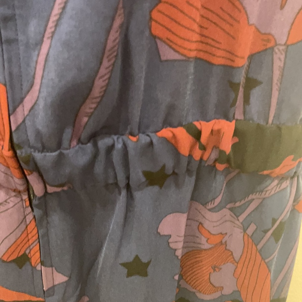 PLUS SIZE 4 X MODCLOTH JUMPSUIT ELASTIC WAIST TIE CAN TIE FRONT OR BACK … - Picture 8 of 12